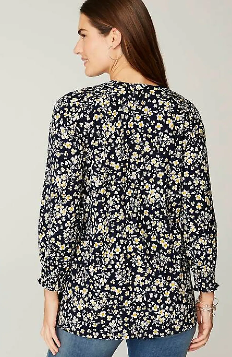 Smocked Tunic | Jjill