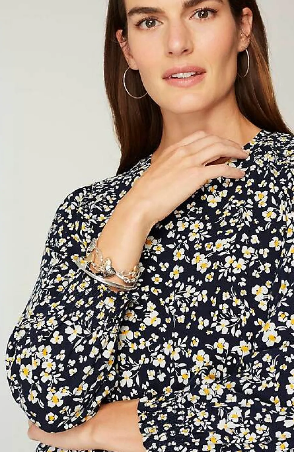 Smocked Tunic | Jjill