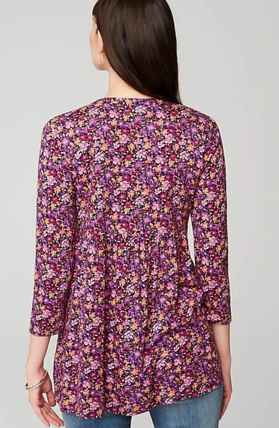 Smocked-Bodice Tunic | Jjill