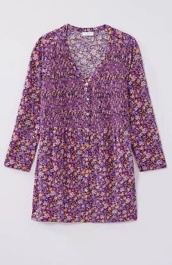 Smocked-Bodice Tunic | Jjill