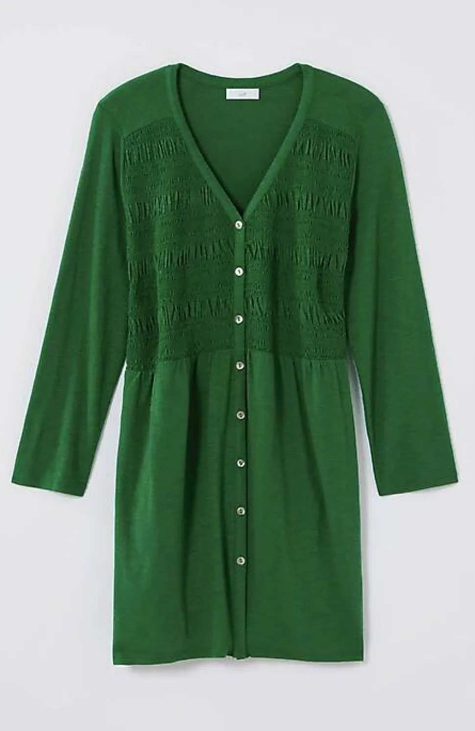 Smocked-Bodice Tunic | Jjill