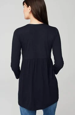 Smocked-Bodice Tunic | Jjill