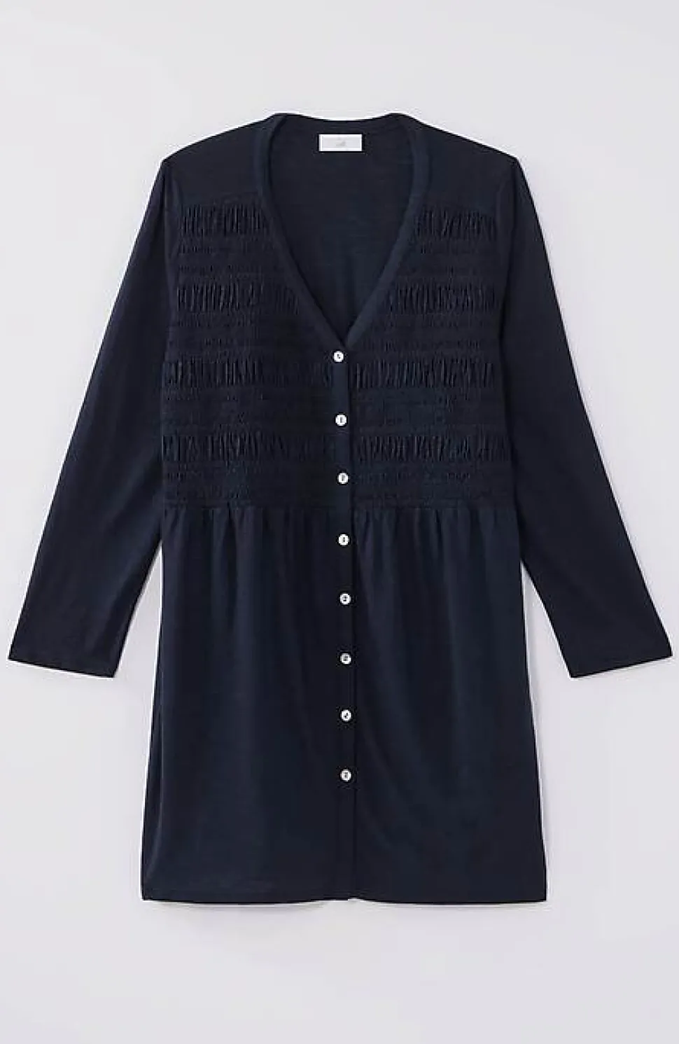 Smocked-Bodice Tunic | Jjill