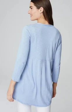 Smocked-Bodice Tunic | Jjill