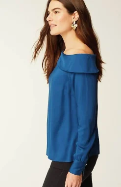 Soft Luxe One-Shoulder Top | Jjill