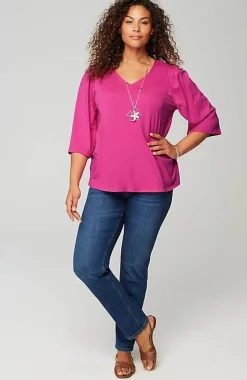 Soft U0026 Light Knit Top | Jjill