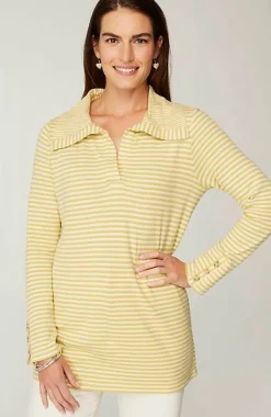 Soft-Knit Collared Tunic | Jjill