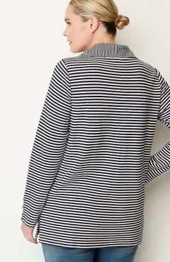 Soft-Knit Collared Tunic | Jjill