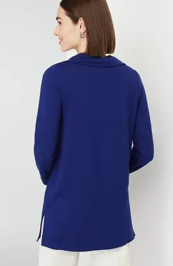 Soft-Knit Collared Tunic | Jjill