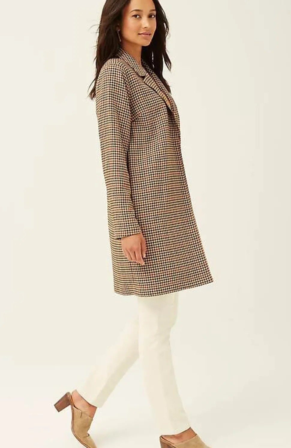 Sonoma Houndstooth Duster | Jjill
