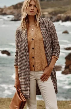 Sonoma Houndstooth Duster | Jjill