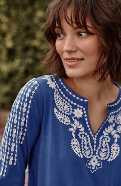 Soutache Embroidered Tunic | Jjill