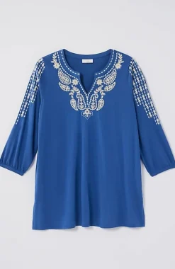Soutache Embroidered Tunic | Jjill