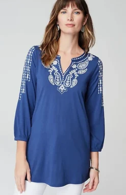 Soutache Embroidered Tunic | Jjill