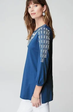 Soutache Embroidered Tunic | Jjill