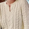 Split-Neck Chenille Tunic | Jjill