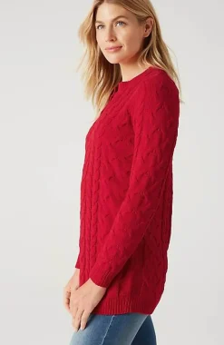 Split-Neck Chenille Tunic | Jjill