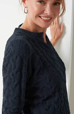 Split-Neck Chenille Tunic | Jjill