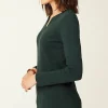 Split-Neck Pullover Sweater | Jjill