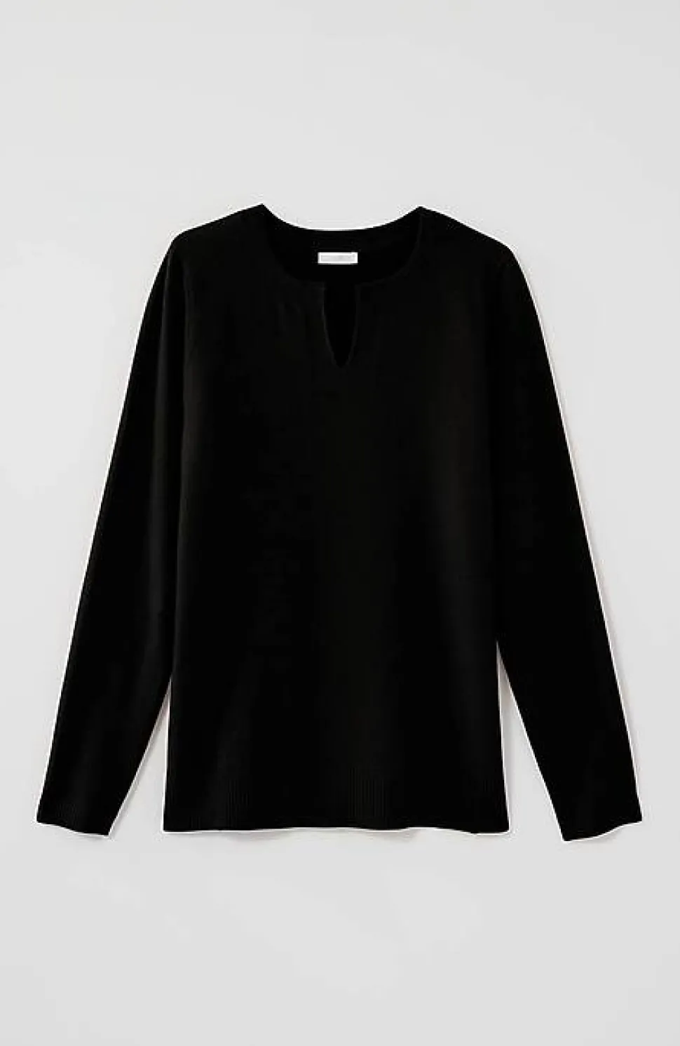 Split-Neck Pullover Sweater | Jjill
