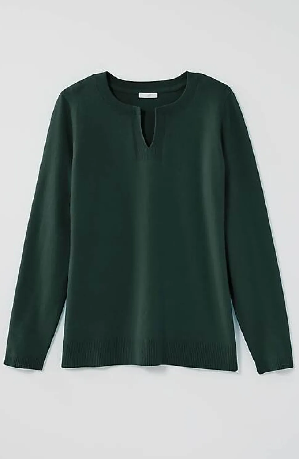 Split-Neck Pullover Sweater | Jjill