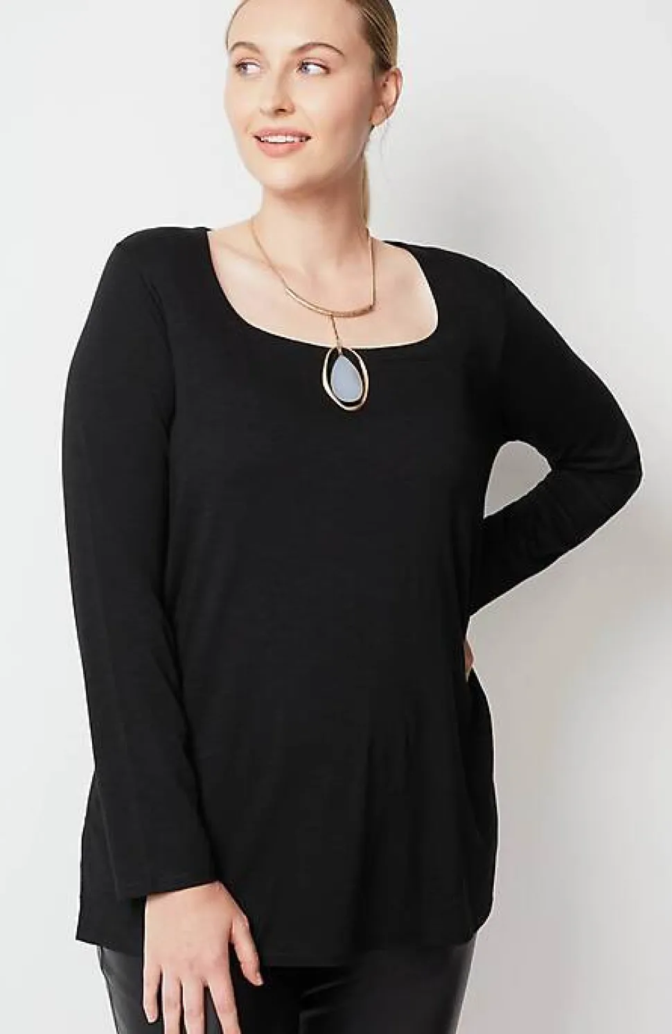 Square-Neck Tunic | Jjill