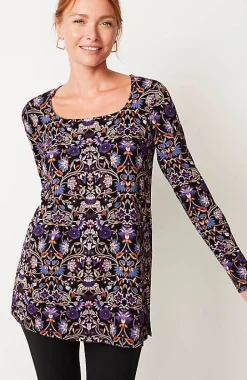 Square-Neck Tunic | Jjill