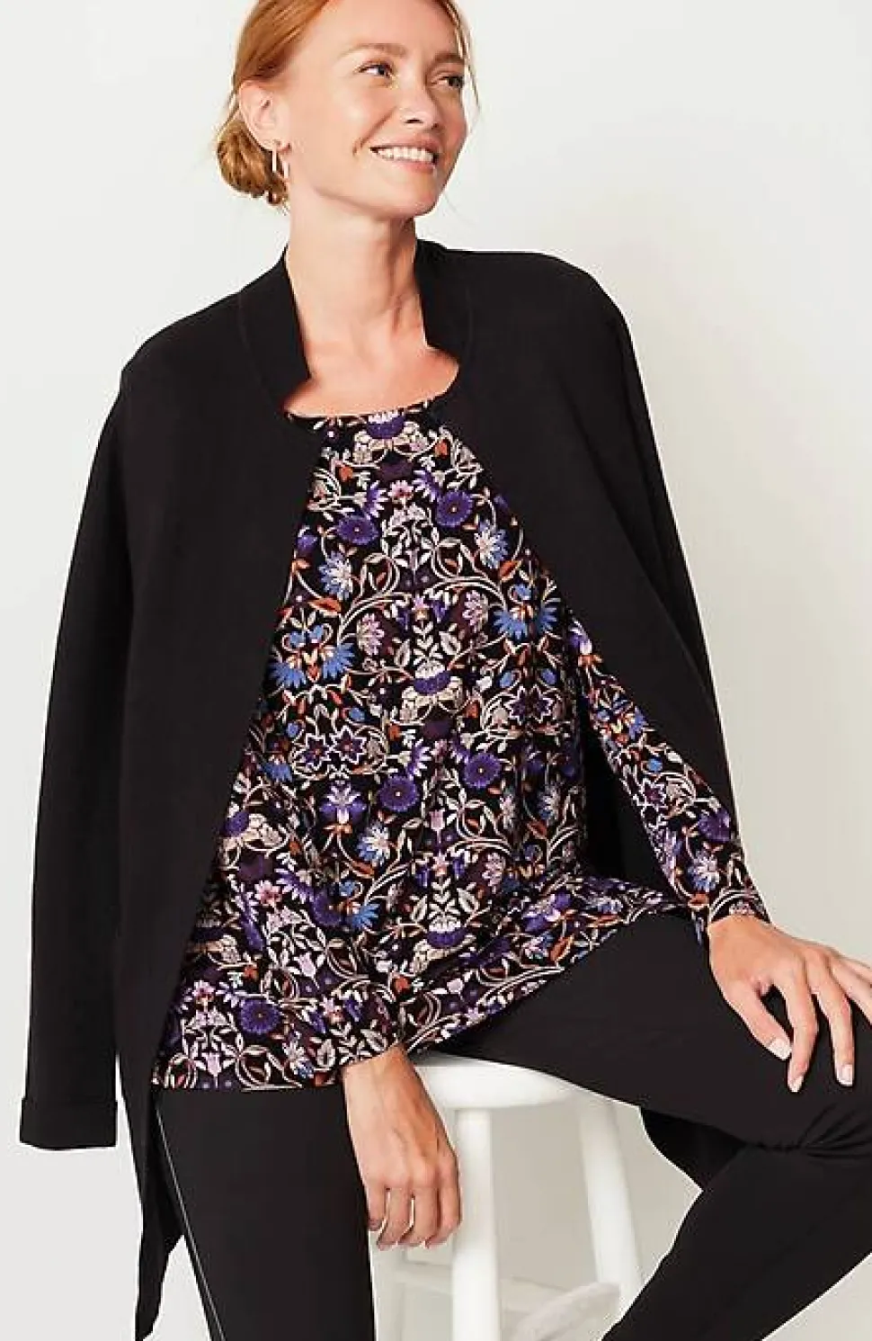Square-Neck Tunic | Jjill