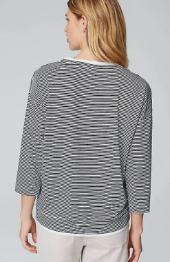 Striped Double-Layer Tee | Jjill