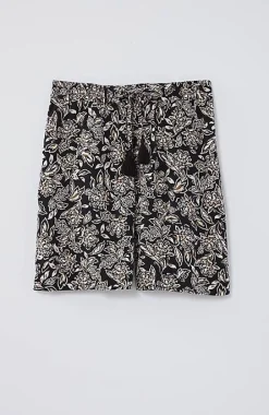 Tasseled-Drawstring Pull-On Shorts | Jjill