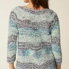Textured Convertible-Shoulder Sweater | Jjill