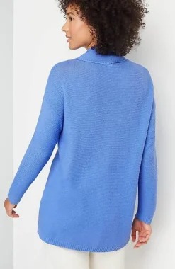 Textured Cowl-Neck Sweater | Jjill