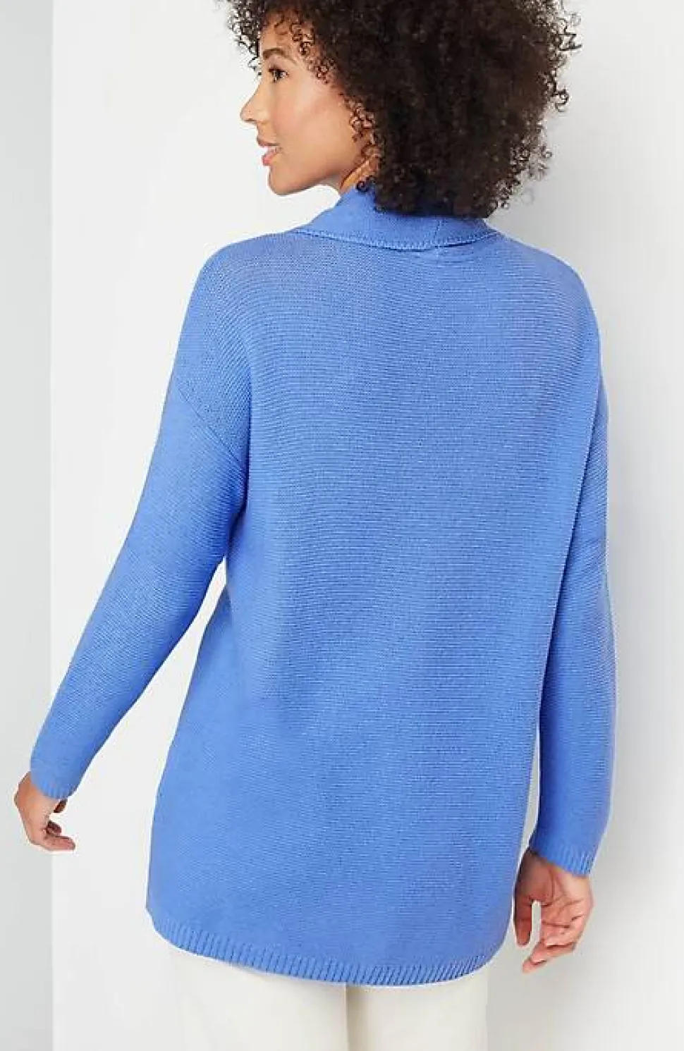 Textured Cowl-Neck Sweater | Jjill