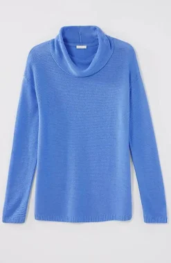 Textured Cowl-Neck Sweater | Jjill