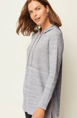Textured Hooded Tunic | Jjill