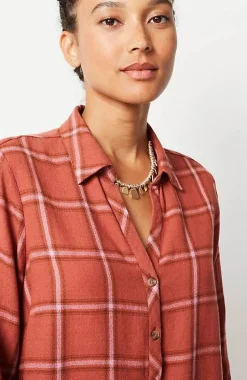 Textured Plaid Popover | Jjill