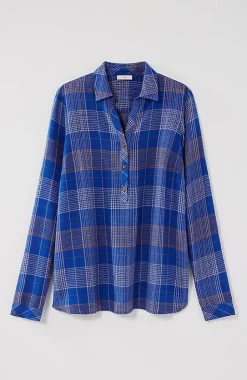 Textured Plaid Popover | Jjill
