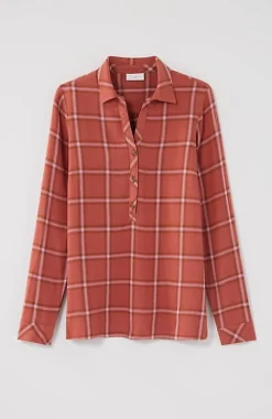 Textured Plaid Popover | Jjill