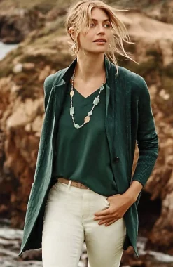 Textured Sweater-Jacket | Jjill