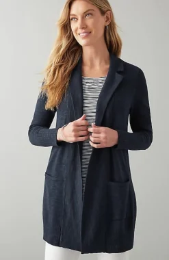 Textured Sweater-Jacket | Jjill