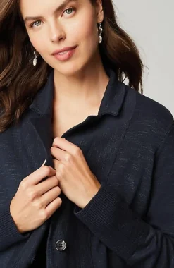 Textured Sweater-Jacket | Jjill