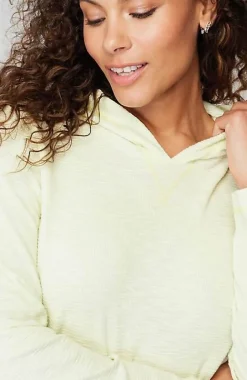 Textured-Cotton Hoodie | Jjill