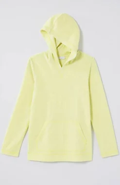 Textured-Cotton Hoodie | Jjill