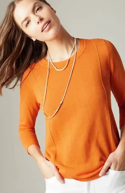 Tidal Seamed Sweater | Jjill
