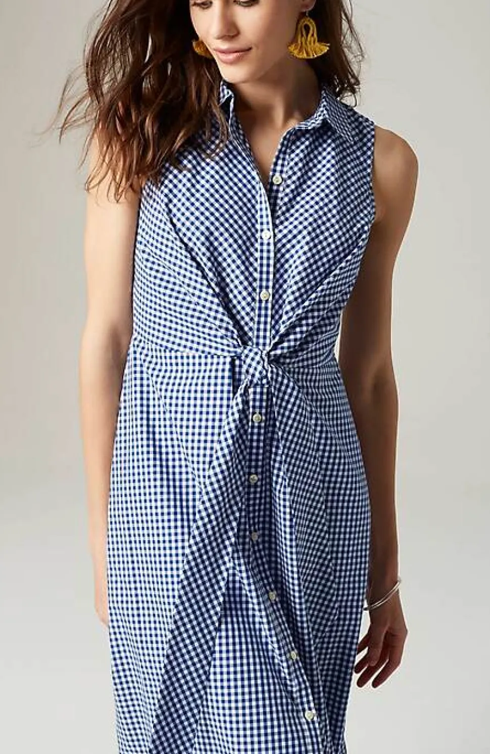 Tie-Front Shirtdress | Jjill