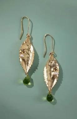 Tranquil Treasures Leaf Earrings | Jjill