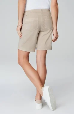 Trapunto-Stitched Chino Shorts | Jjill