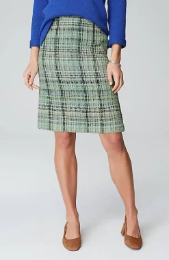 Tweed A-Line Skirt | Jjill