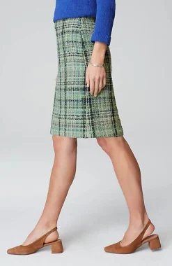 Tweed A-Line Skirt | Jjill