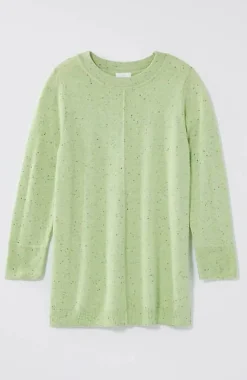 Tweed Pintucked Pullover Sweater | Jjill